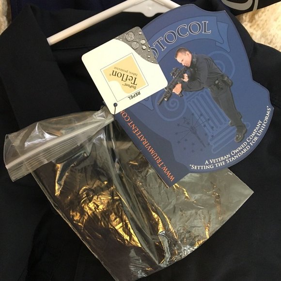 Triumvirate Men’s X Large Shirt Protocol Officer Uniform Gear Teflon XL‎ NEW NWT - Picture 6 of 8